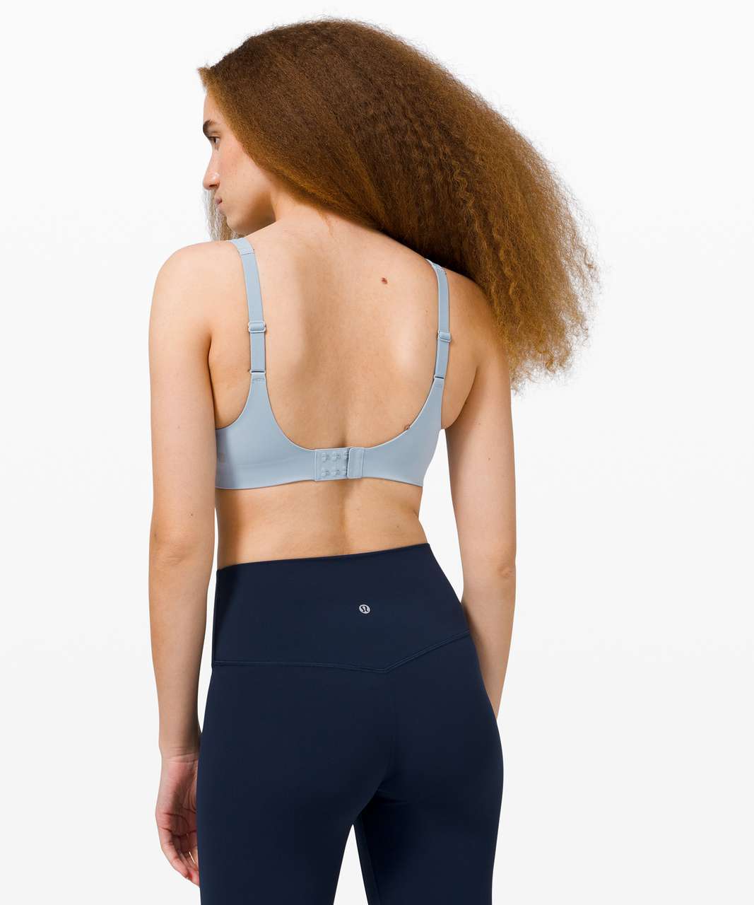 Lululemon In Alignment Straight Strap Bra *Light Support, A/B Cup - Chambray