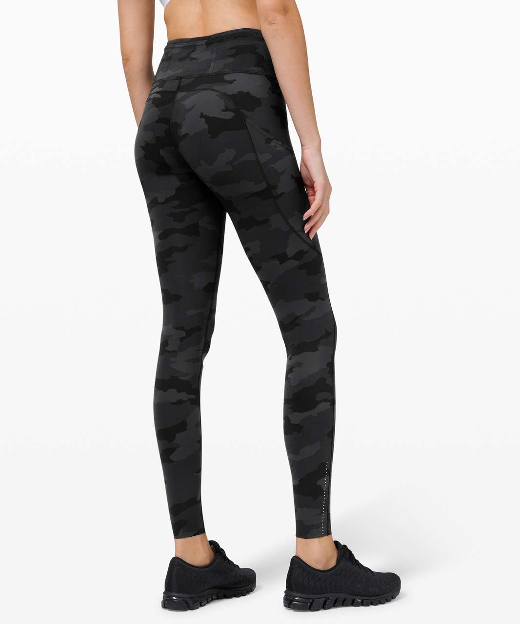 Lululemon Fast and Free Tight 31" *Reflective - Heritage 365 Camo Deep Coal Multi