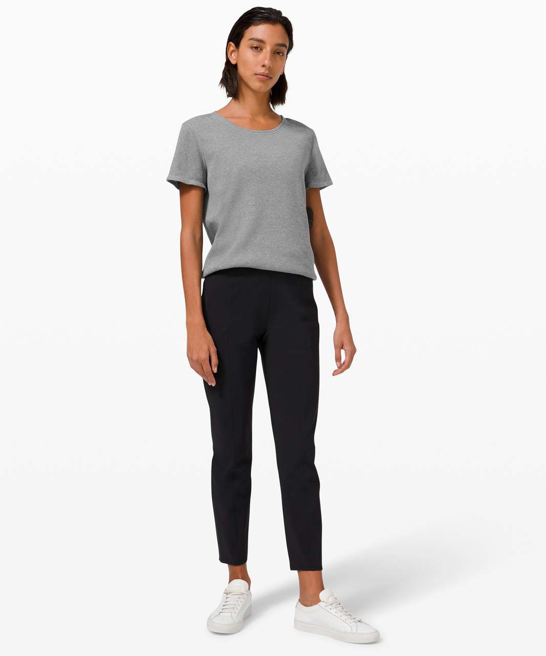 Lululemon Love Crew III *Waffle - Heathered Core Medium Grey - lulu ...