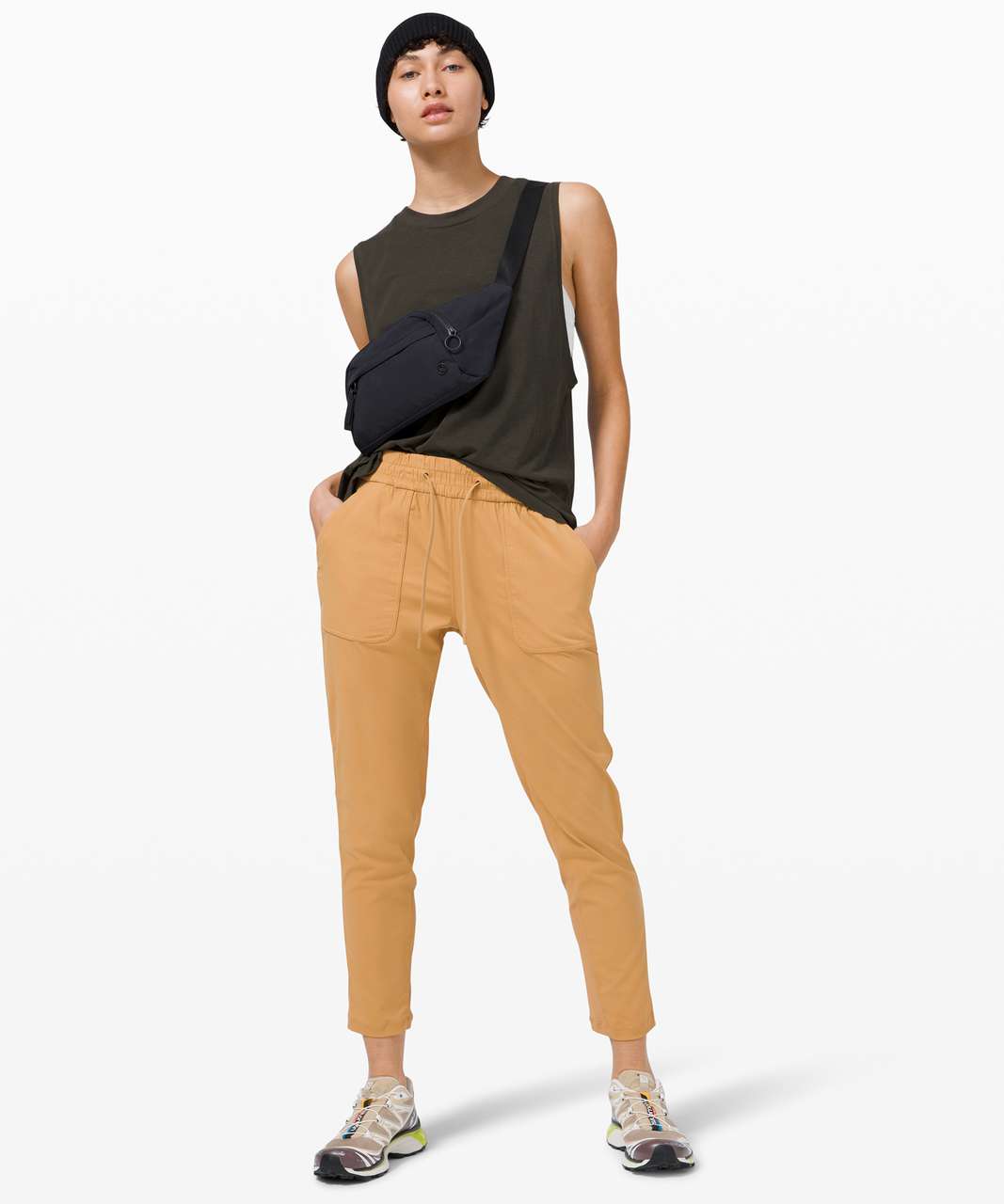 Lululemon Beyond the Studio Pant Slim - Gold Buff