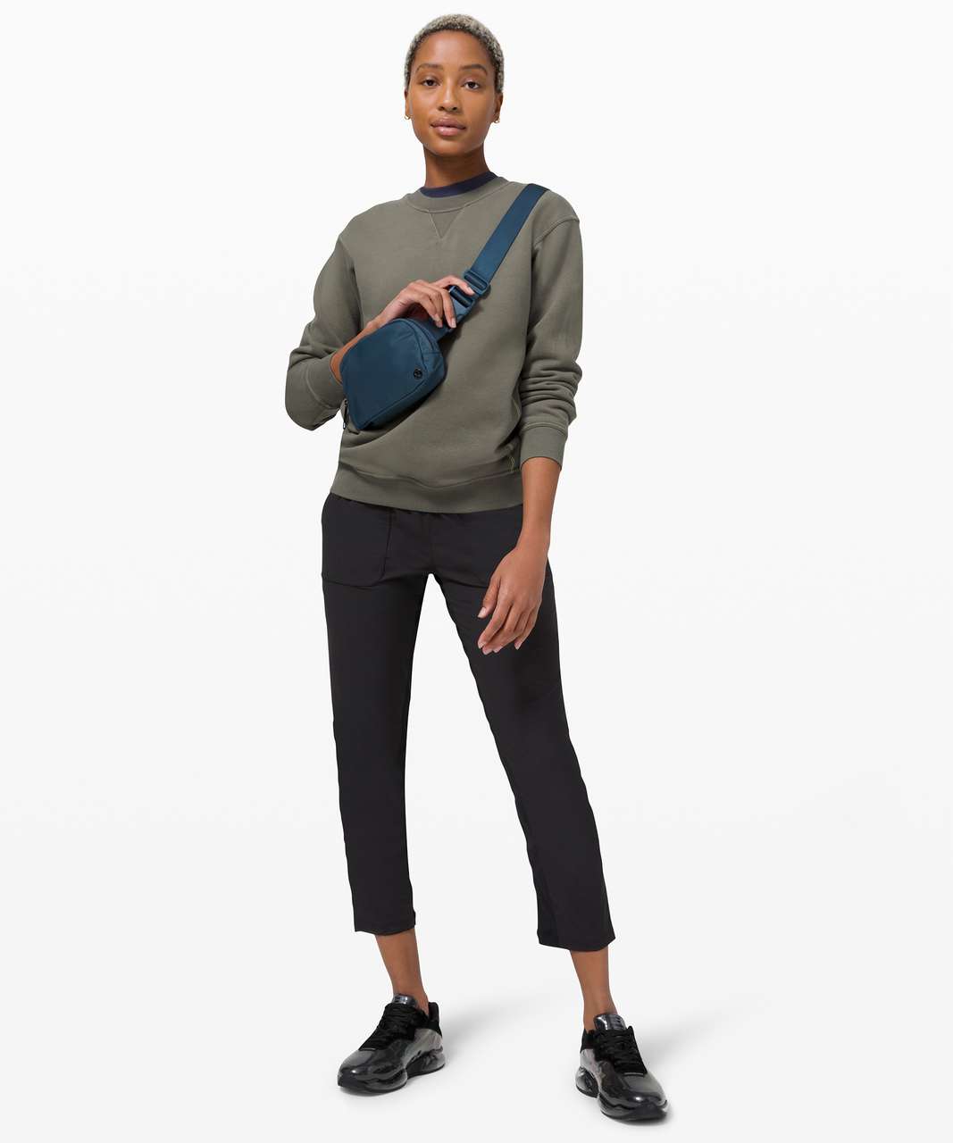 Lululemon Beyond the Studio Pant Slim - Black - lulu fanatics