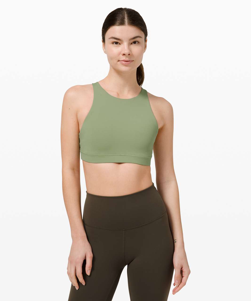 Lululemon Energy Bra High Neck bra Size 4 (fits - Depop