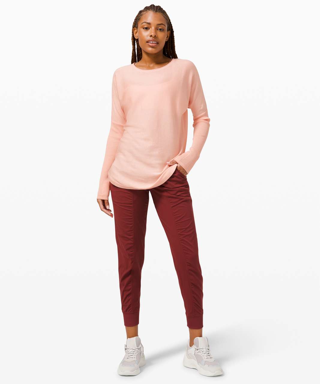 Lululemon Take it All In Sweater - Pink Mist