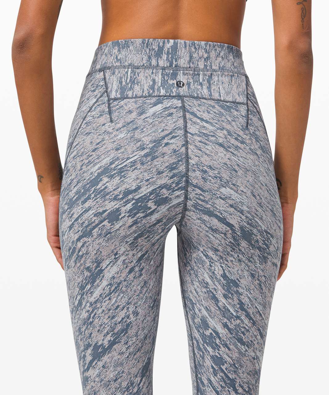 Lululemon Tulua Tight *lululemon lab - Mosaic Mirage Jacquard Iron Blue Ashen Rose