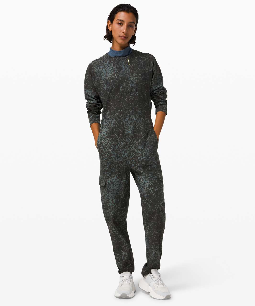 Lululemon Reykur Jumpsuit *lululemon lab - Planet Surface Blue Fog Multi -  lulu fanatics