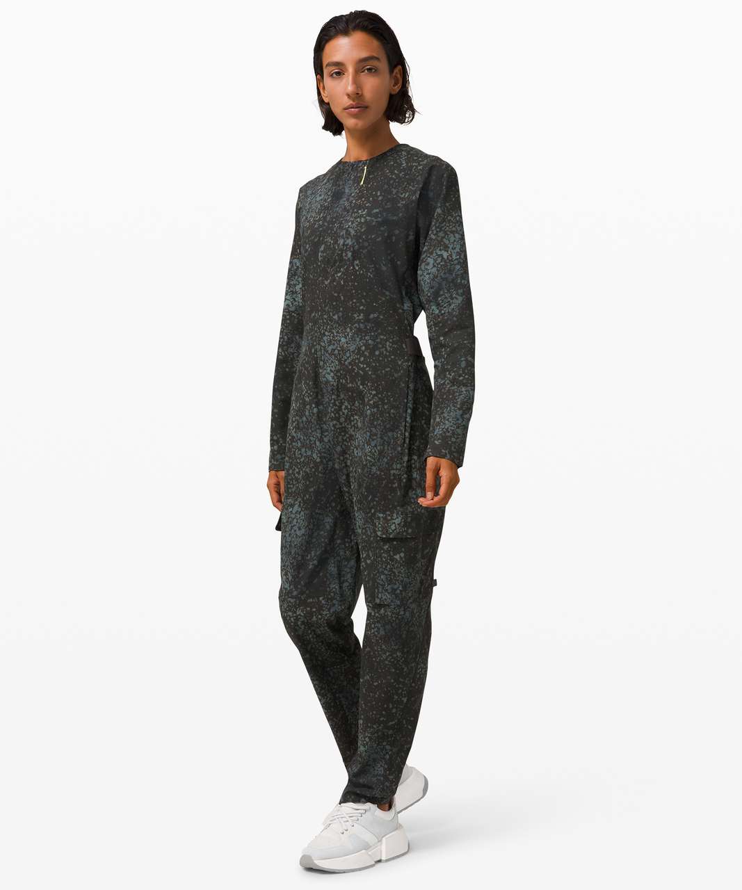 Lululemon Reykur Jumpsuit *lululemon lab - Planet Surface Blue Fog Multi