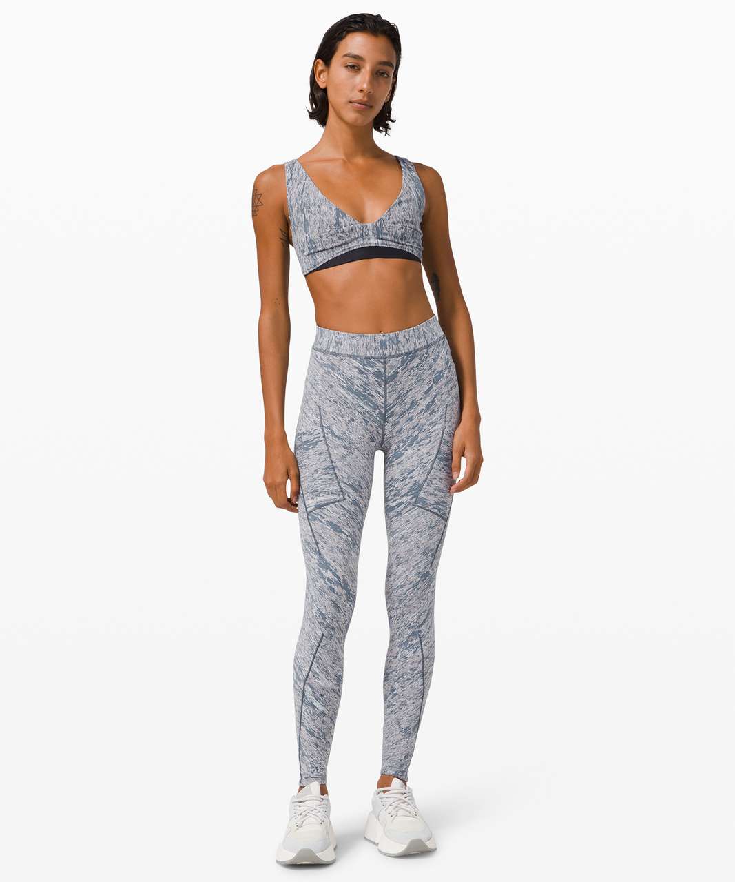 Lululemon Tulua Tight *lululemon lab - Mosaic Mirage Jacquard Iron