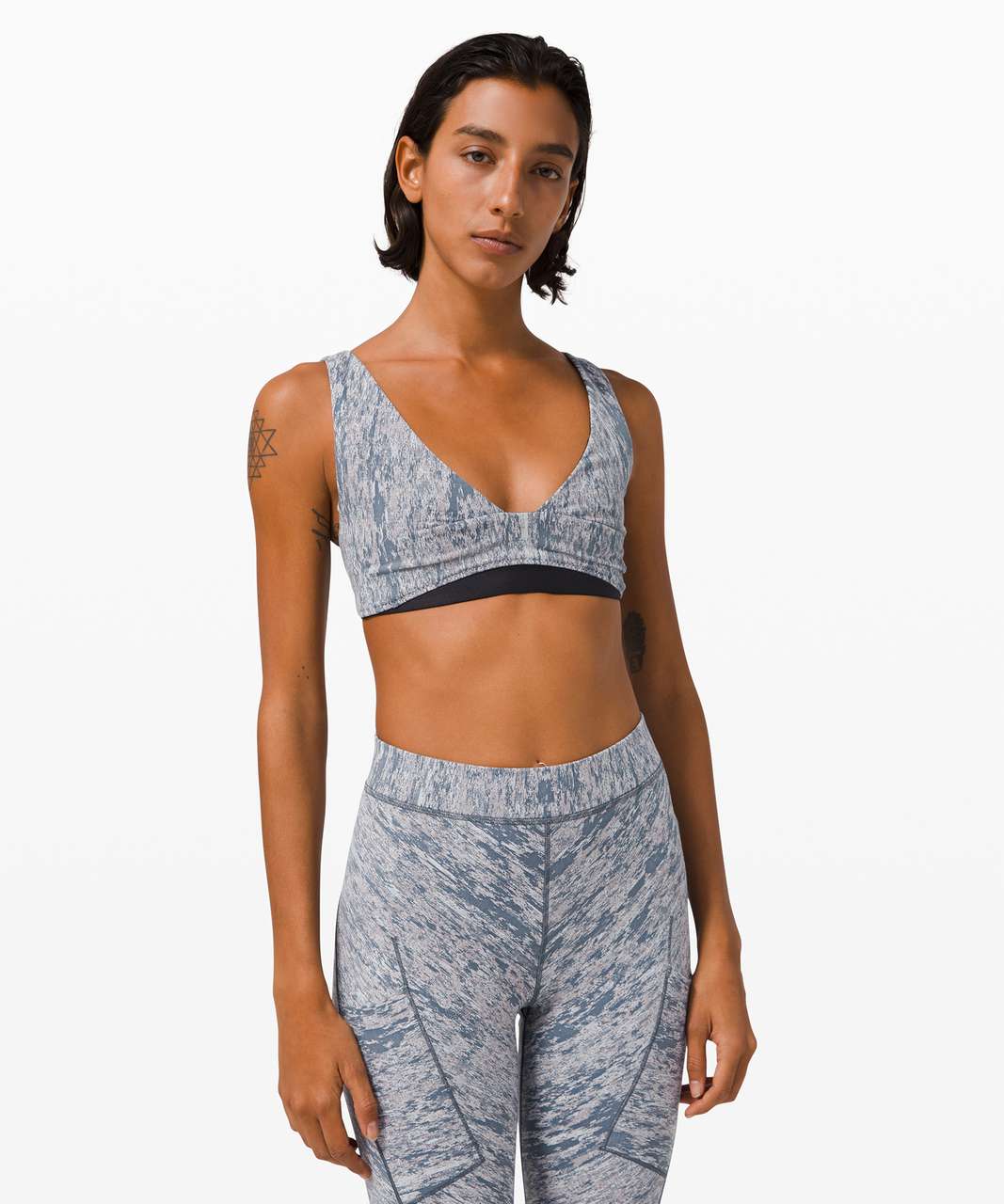 Lululemon Tulua Tight *lululemon lab - Mosaic Mirage Jacquard Iron