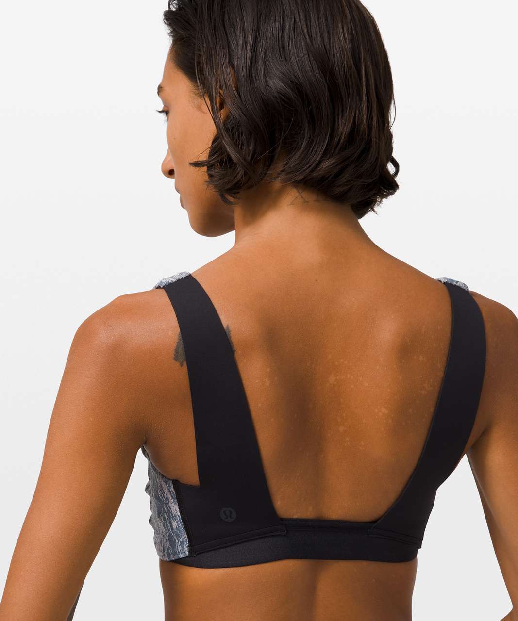 Lululemon Tulua Bra *lululemon lab - Mosaic Mirage Jacquard Iron Blue Ashen Rose