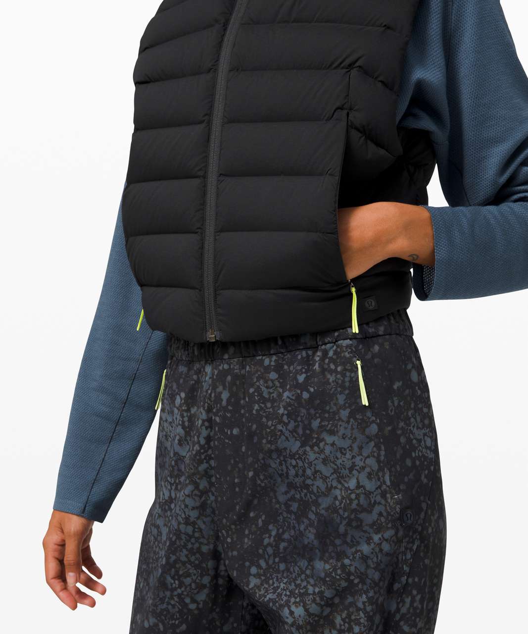 Lululemon Filled Vest *lululemon lab - Black - lulu fanatics