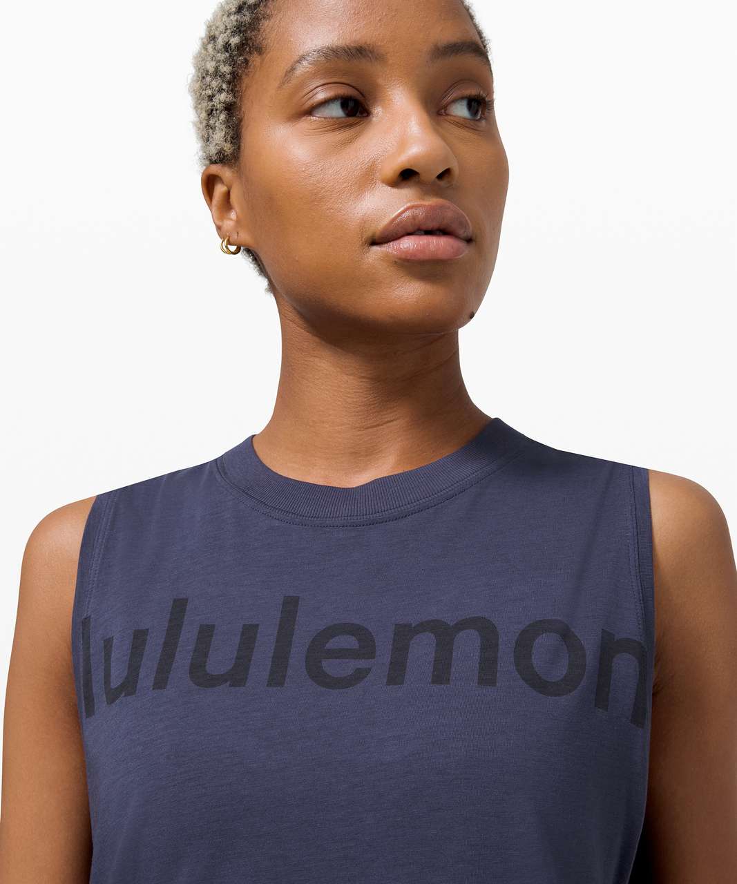 Lululemon All Yours Tank *Graphic - Cadet Blue