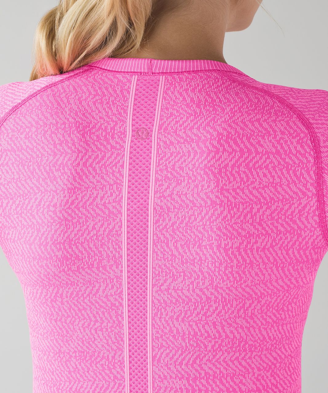 Lululemon Swiftly Tech Long Sleeve Crew - Heathered Raspberry Glo Light