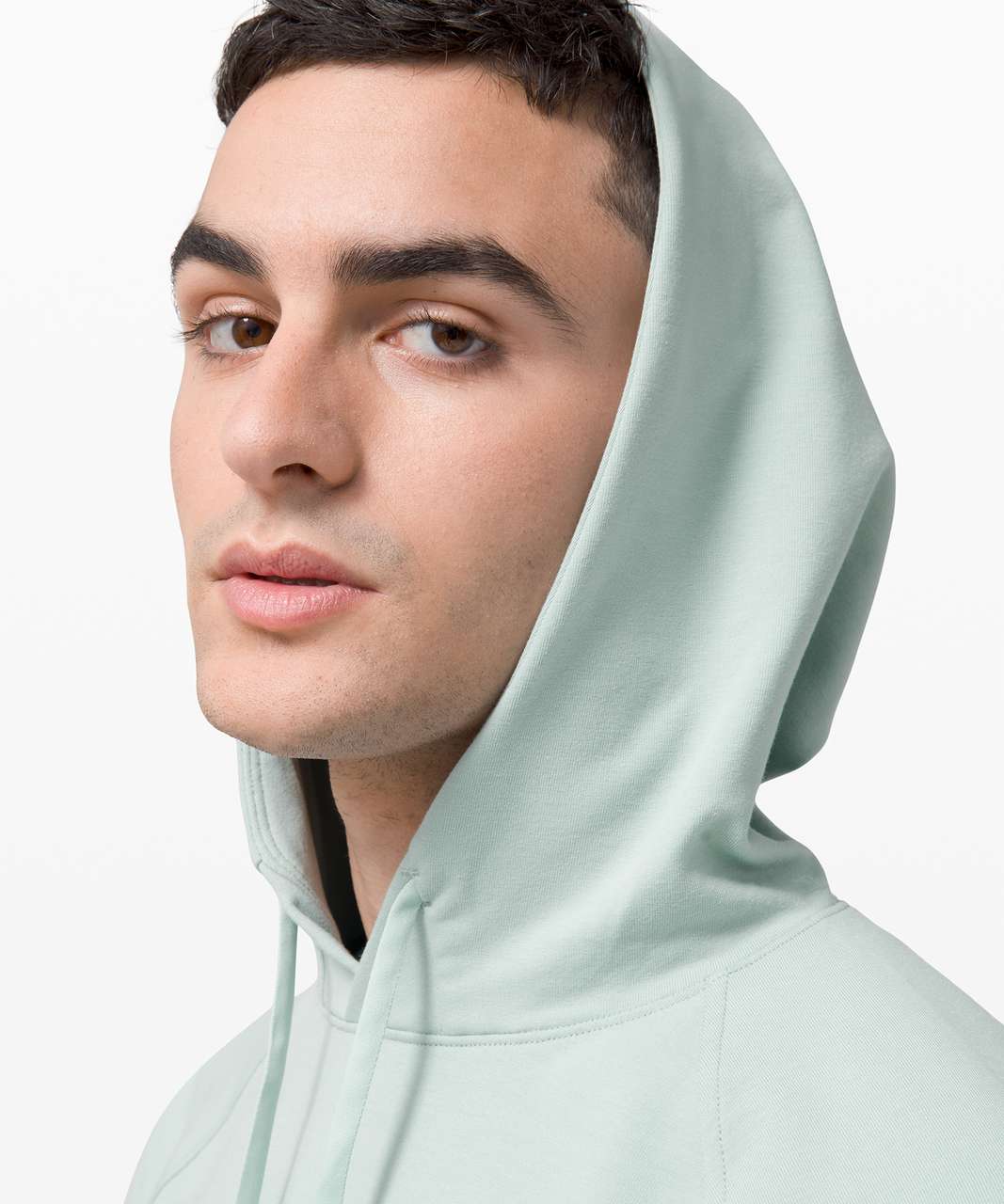 Lululemon City Sweat Pullover Hoodie French Terry - Hazy Jade - lulu  fanatics