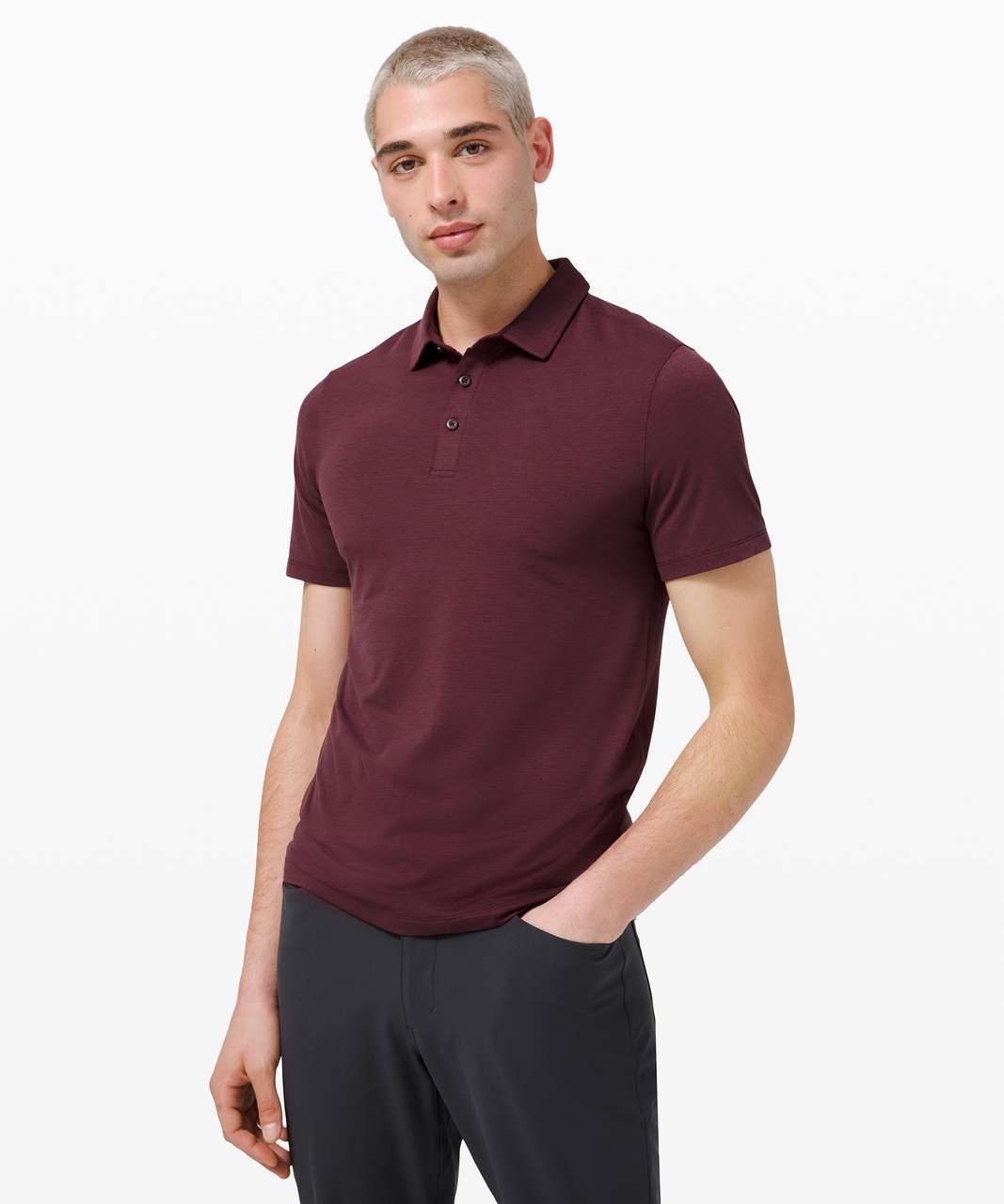 Lululemon Evolution Polo - Cassis