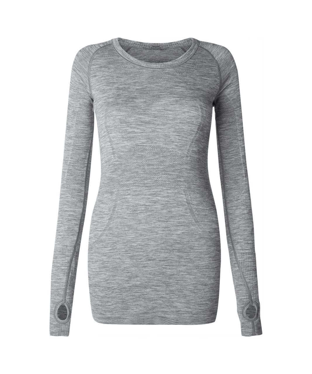 Lululemon Swiftly Tech Long Sleeve Crew - Heathered Slate