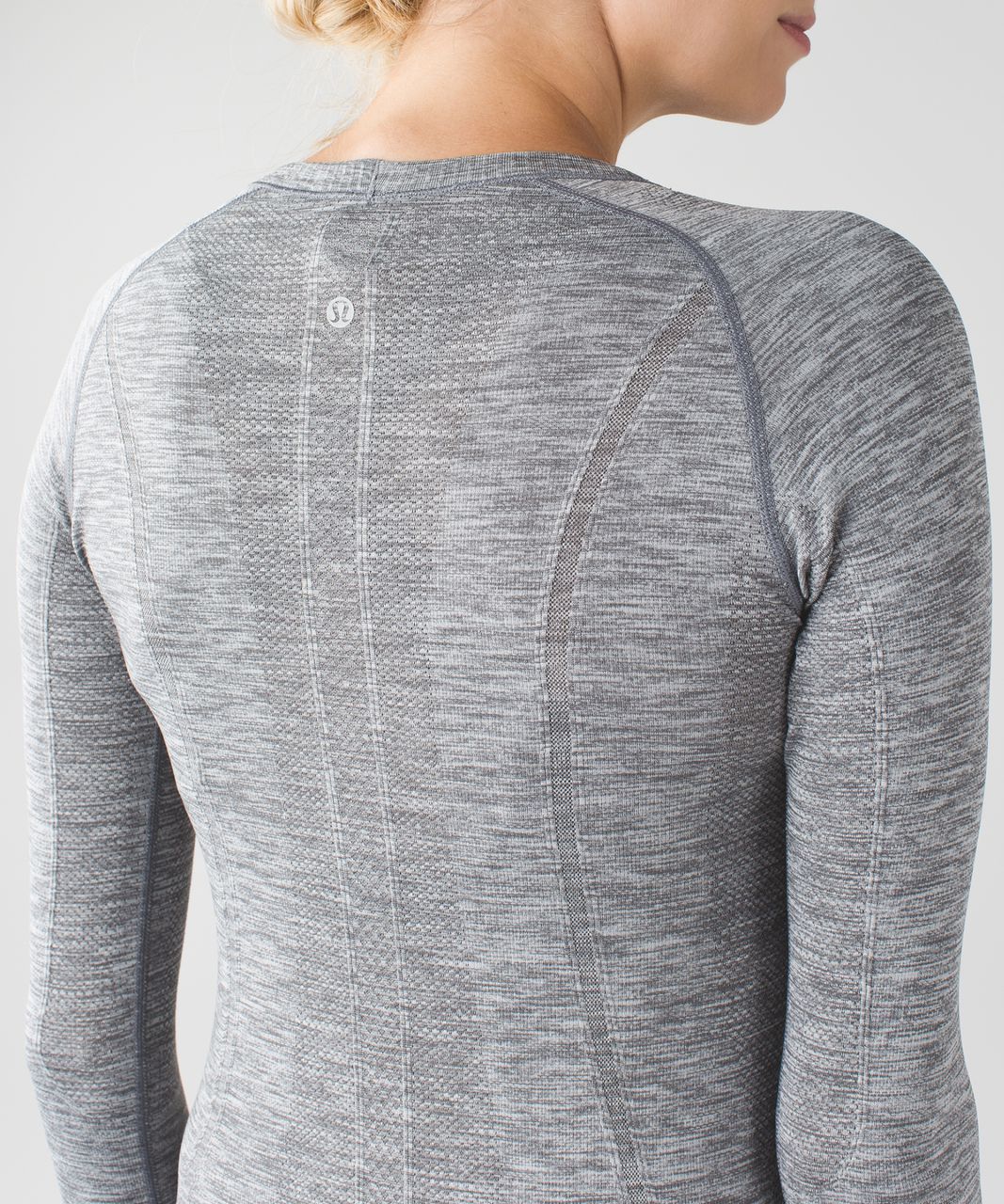 Lululemon Swiftly Tech Long Sleeve Crew - Heathered Slate