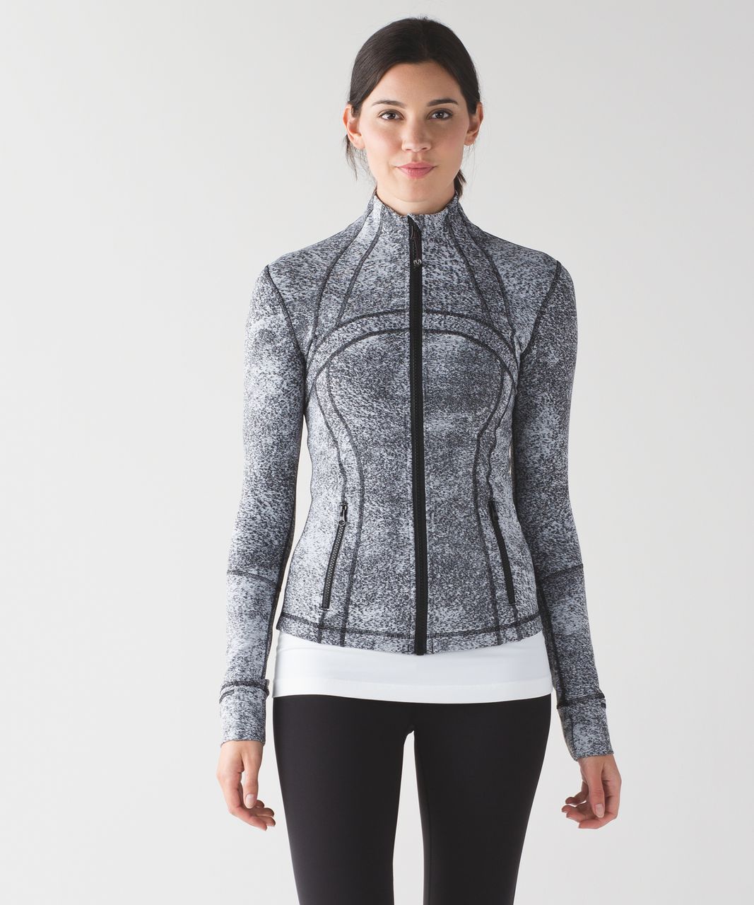 lululemon black and white jacket