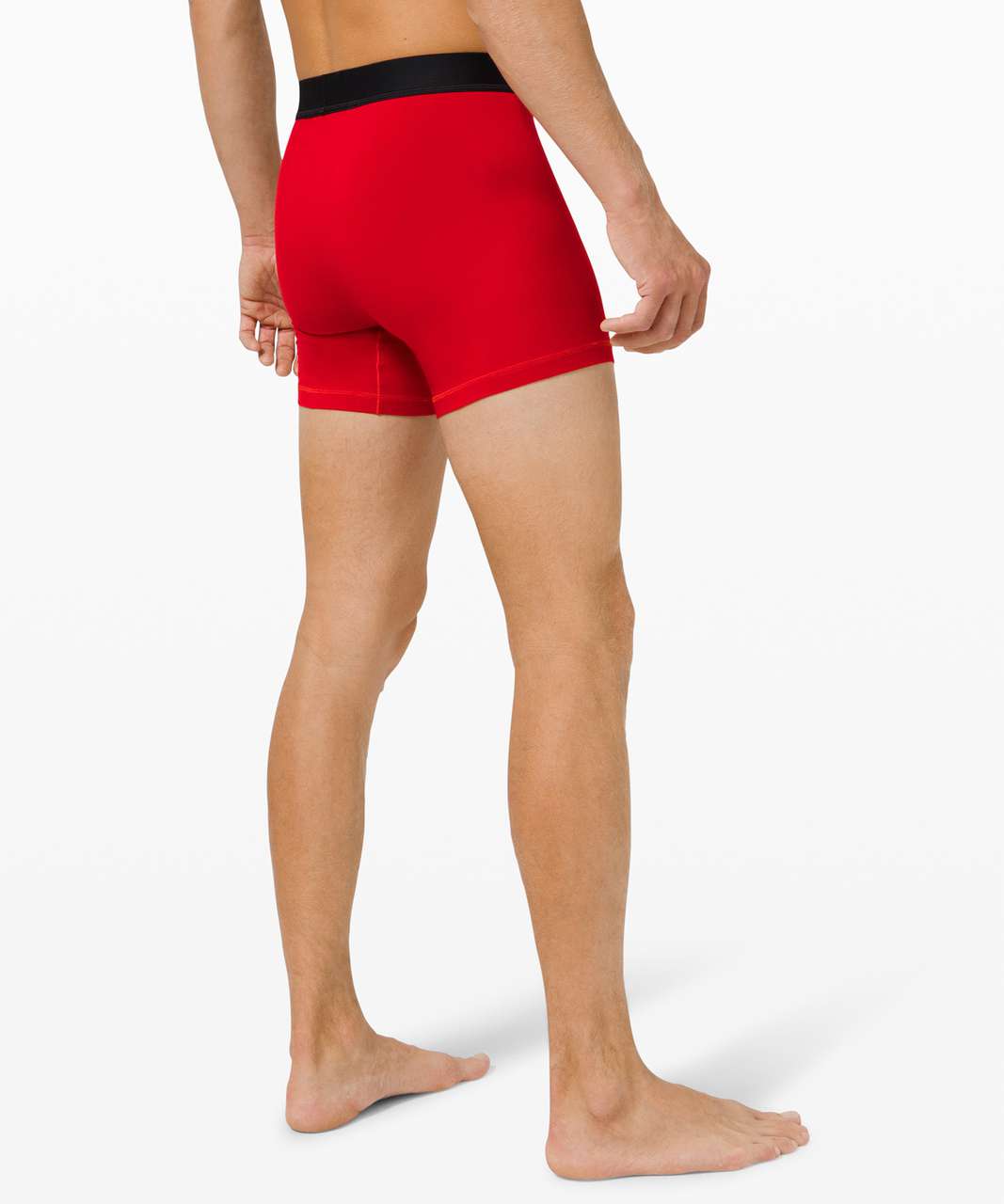 Lululemon Always in Motion Boxer 5" *5 Pack - Heathered Core Medium Grey / Black / Dark Red / Dark Olive