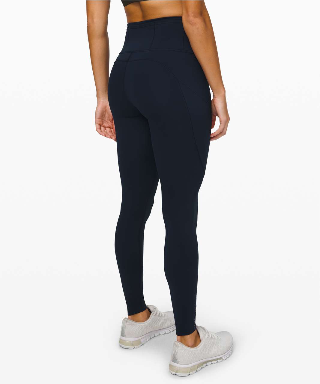 Lululemon Fast and Free Brushed Fabric High-Rise Tight 28 - Blue