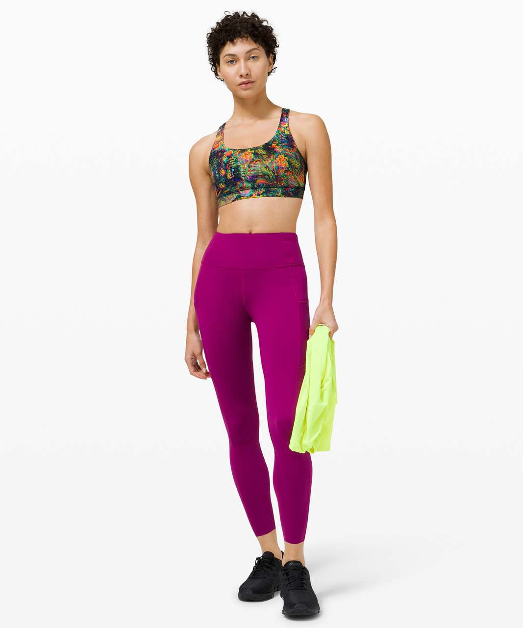 Lululemon Energy Bra *Medium Support, B–D Cup - Glitch Tapestry ...