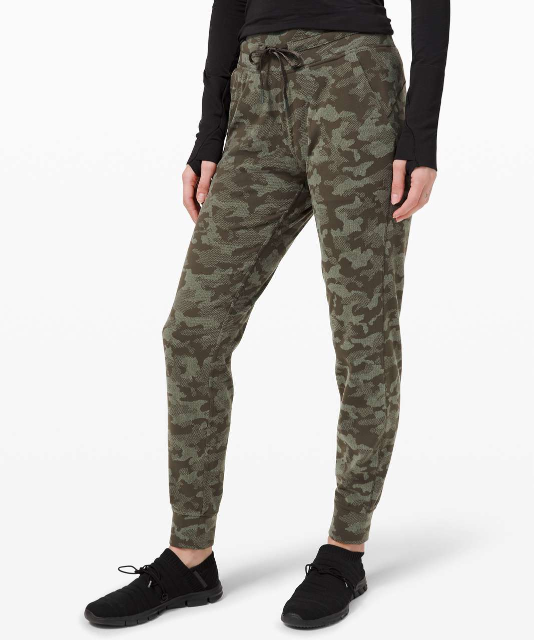 Ready to Rulu Jogger 29” (8) - Heritage Camo Jacquard Black Lunar