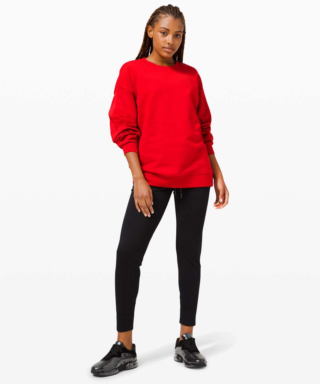 Lululemon Perfectly Oversized Hoodie - Red Merlot - lulu fanatics