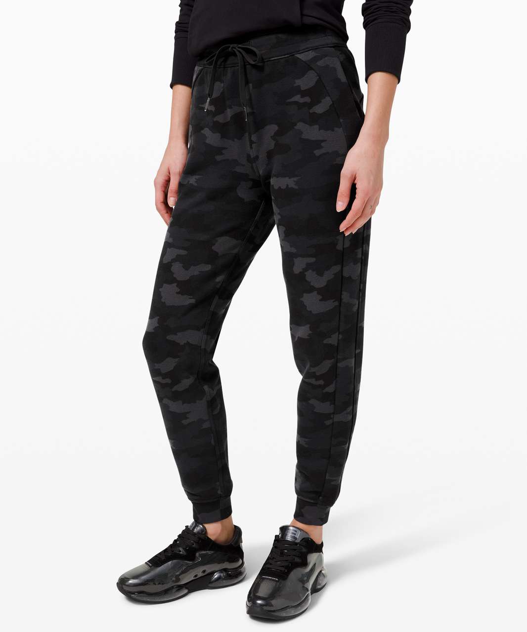 lululemon athletica, Pants & Jumpsuits, Lululemon Scuba High Rise Jogger  2 Heathered Speckled Black