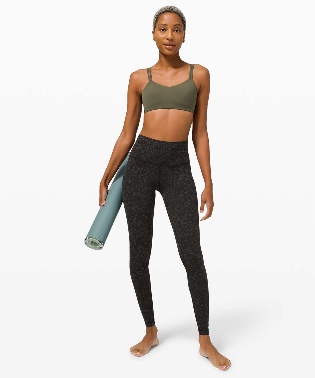 Lululemon Like a Cloud Bra *Light Support, B/C Cup - Army Green - lulu  fanatics