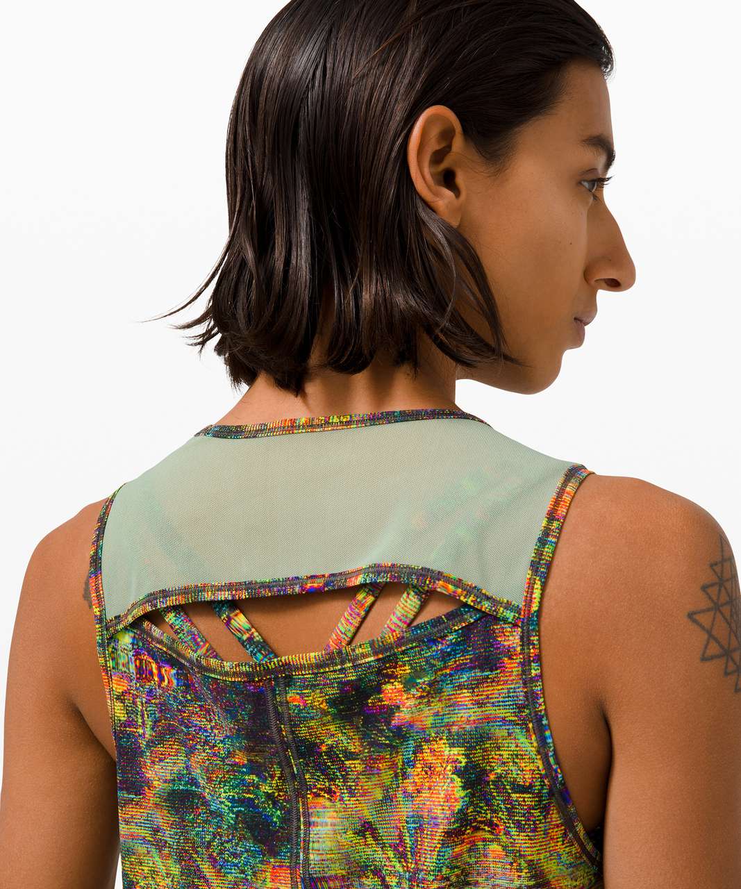 Lululemon Sculpt Tank - Glitch Tapestry Starlight Multi