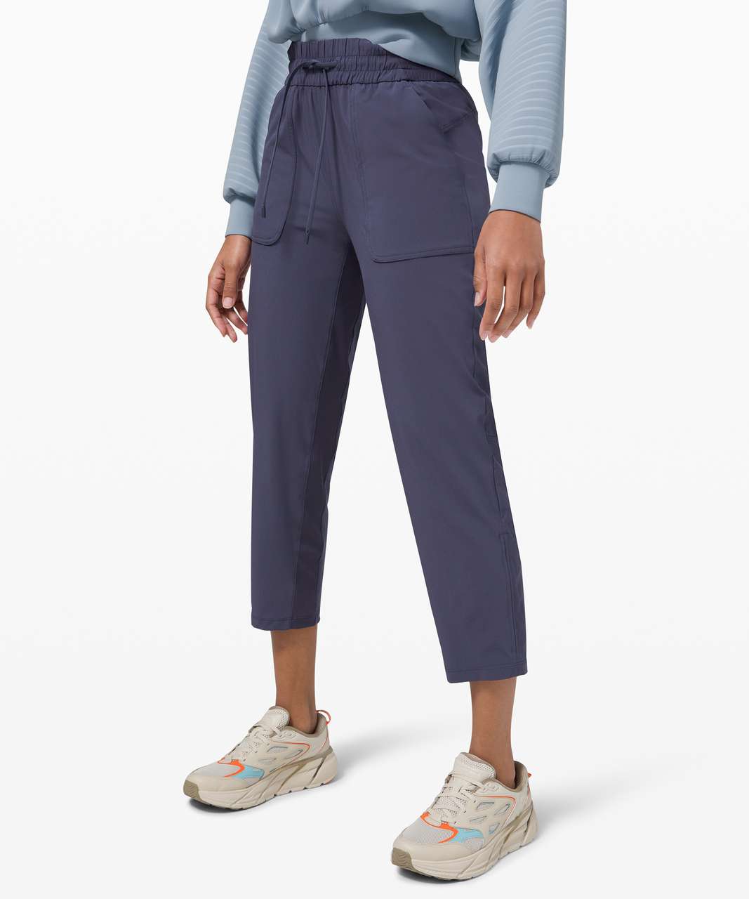 Lululemon Your True Trouser 7/8 Pant - Cadet Blue - lulu fanatics