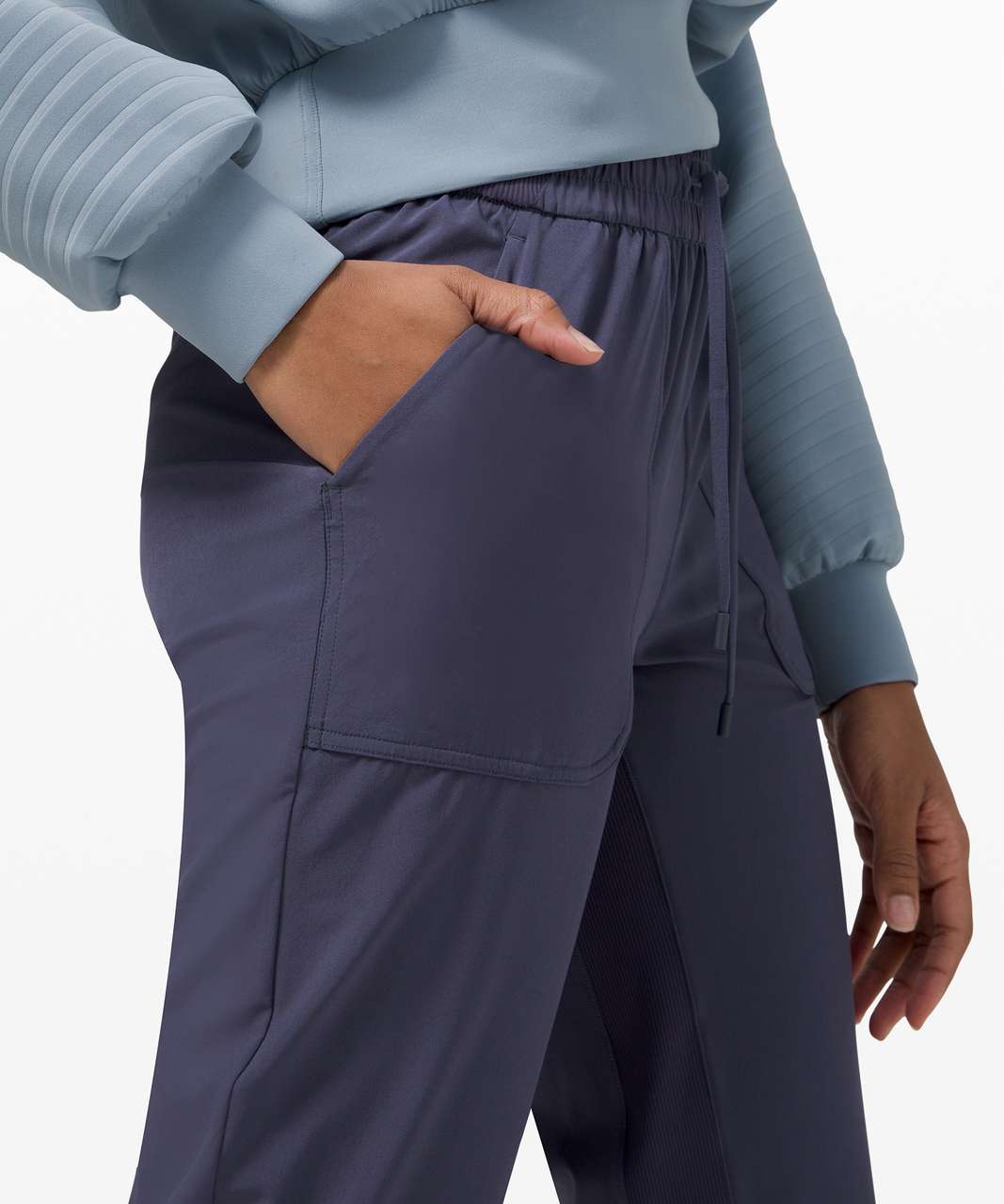 Lululemon Beyond the Studio Crop - Cadet Blue