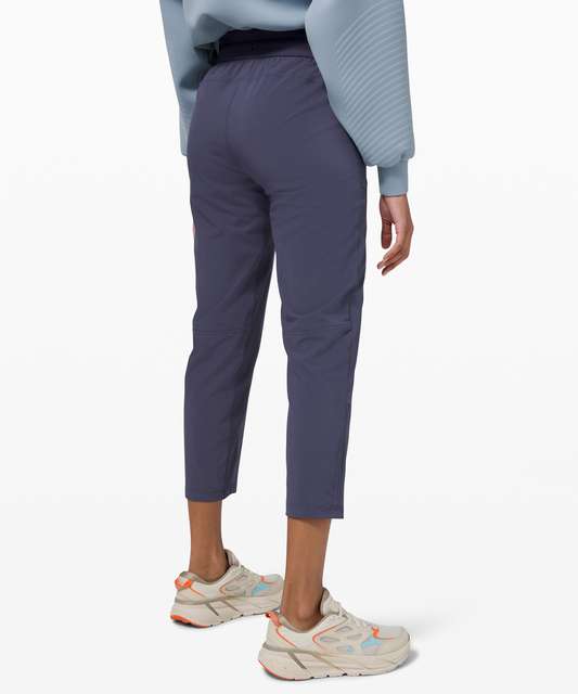 Buy Lululemon Beyond The Studio Crop - Blue At 19% Off