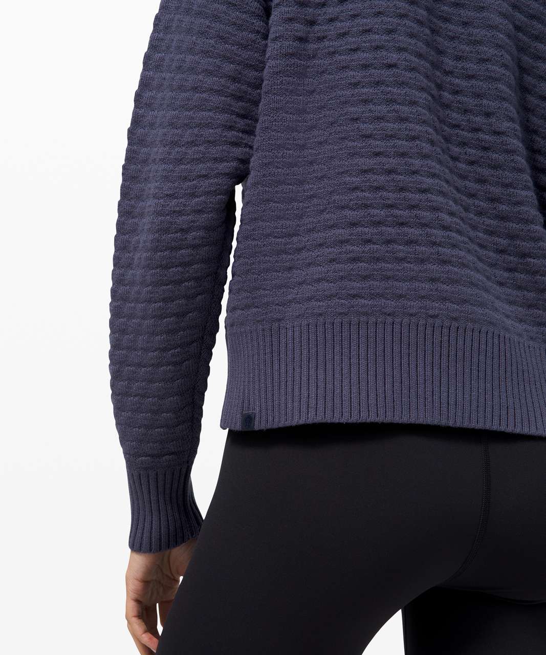 Lululemon Texture Play Crew Sweater - Cadet Blue