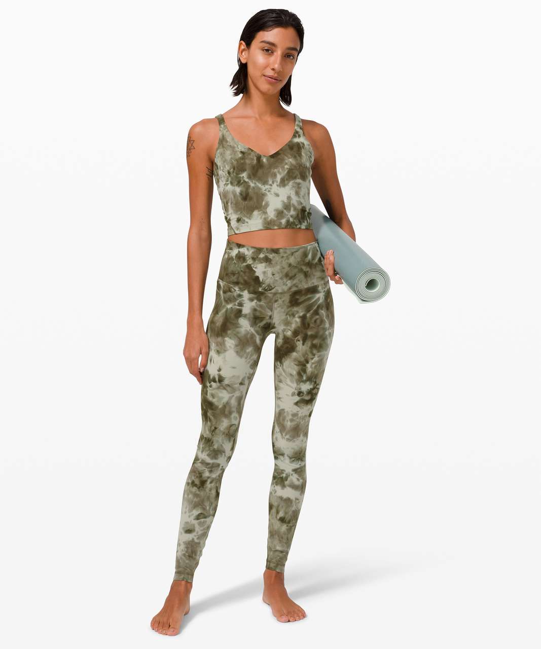 Buy Lululemon Align Tie Dye Tank - Grey At 41% Off