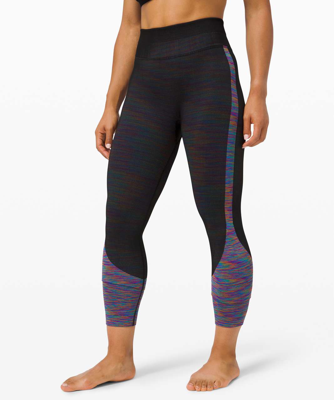 Lululemon Love Revealed Tight - Black / Rainbow - lulu fanatics