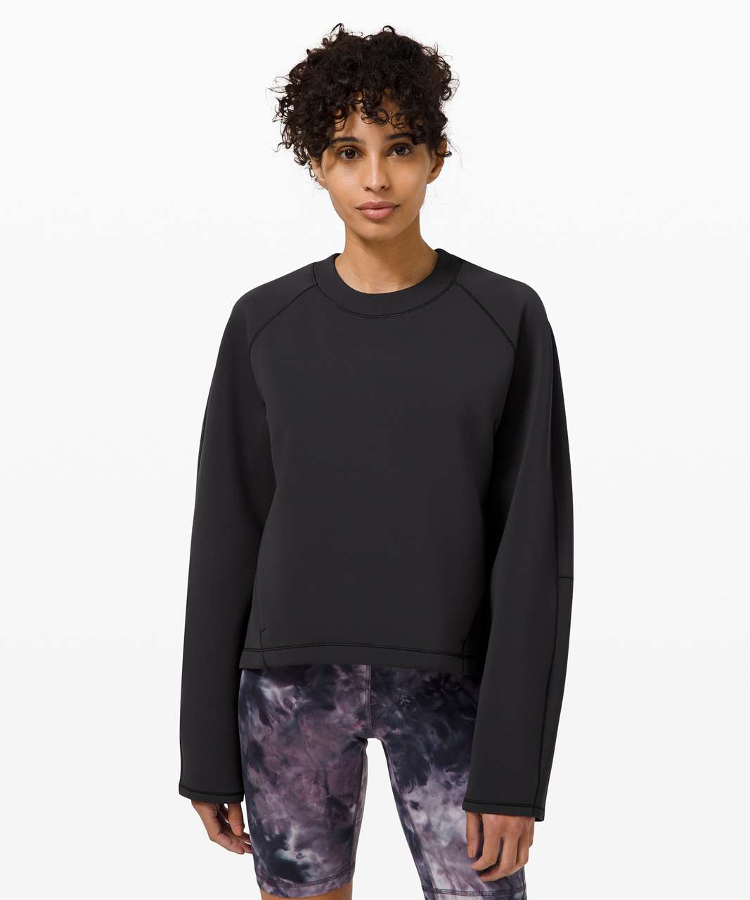 Lululemon AirWrap Crew - Black