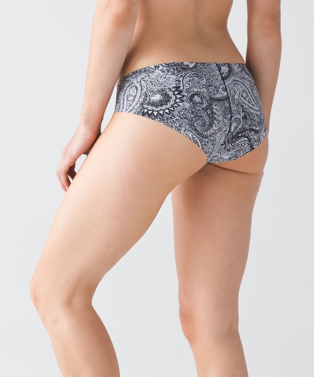 Lululemon Namastay Put Hipster - Mini Antique Paisley White Black