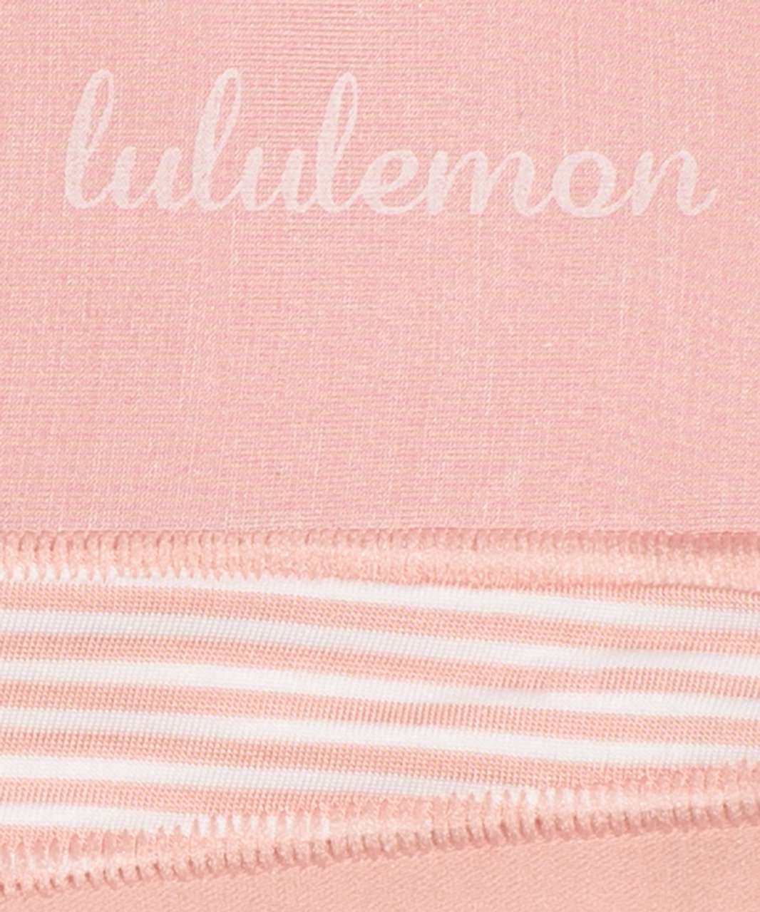 Lululemon Soft Breathable Thong *3 Pack - Black / Misty Shell / Pink Puff / Pink Puff