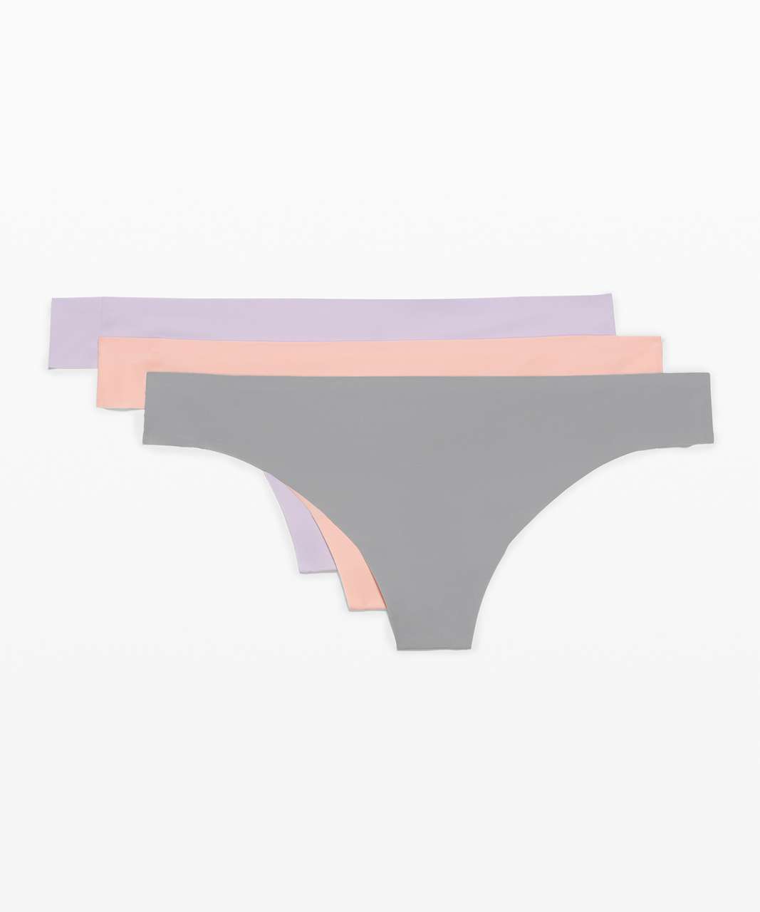 nwt victoria's secret pink logo no show seamless thong let's have