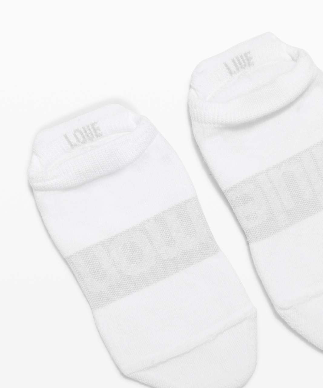 Lululemon Daily Stride Low Ankle Sock *3 Pack - White / Pink Puff / Blue Linen