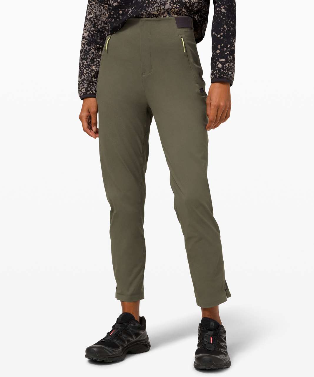 Lululemon Tolva Cropped Pant *lululemon lab - Army Green - lulu