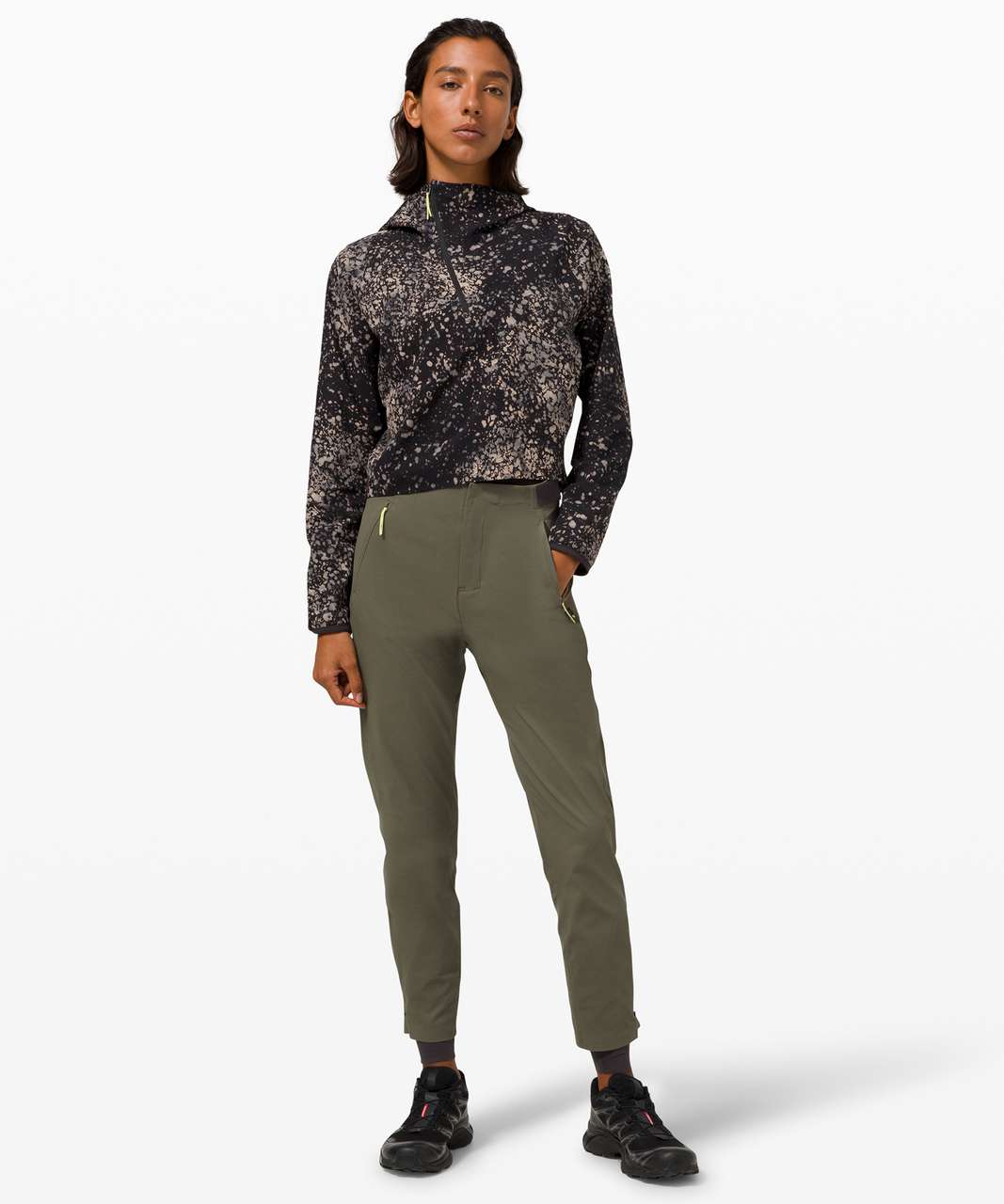 Lululemon Tolva Cropped Pant *lululemon lab - Army Green - lulu