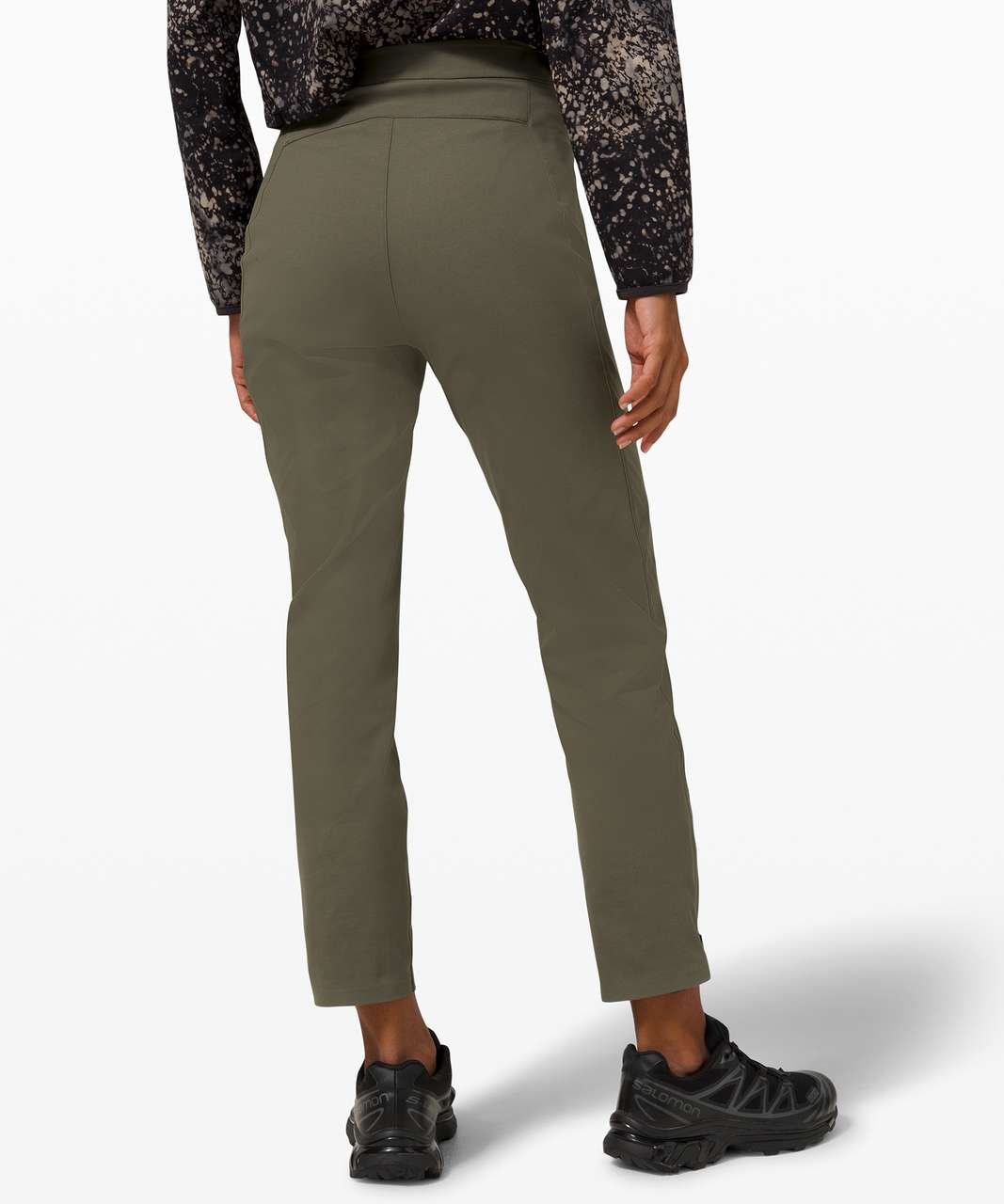 lululemon athletica Lululemon Lab High-rise Cuffed Trouser 26 in Green