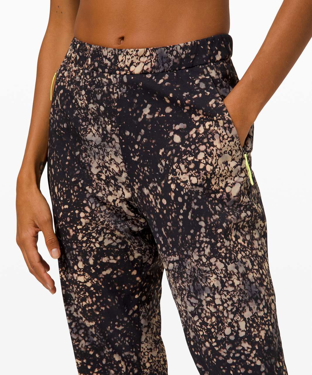 Lululemon Revera Jogger Print *lululemon lab - Planet Surface Black Granite Multi