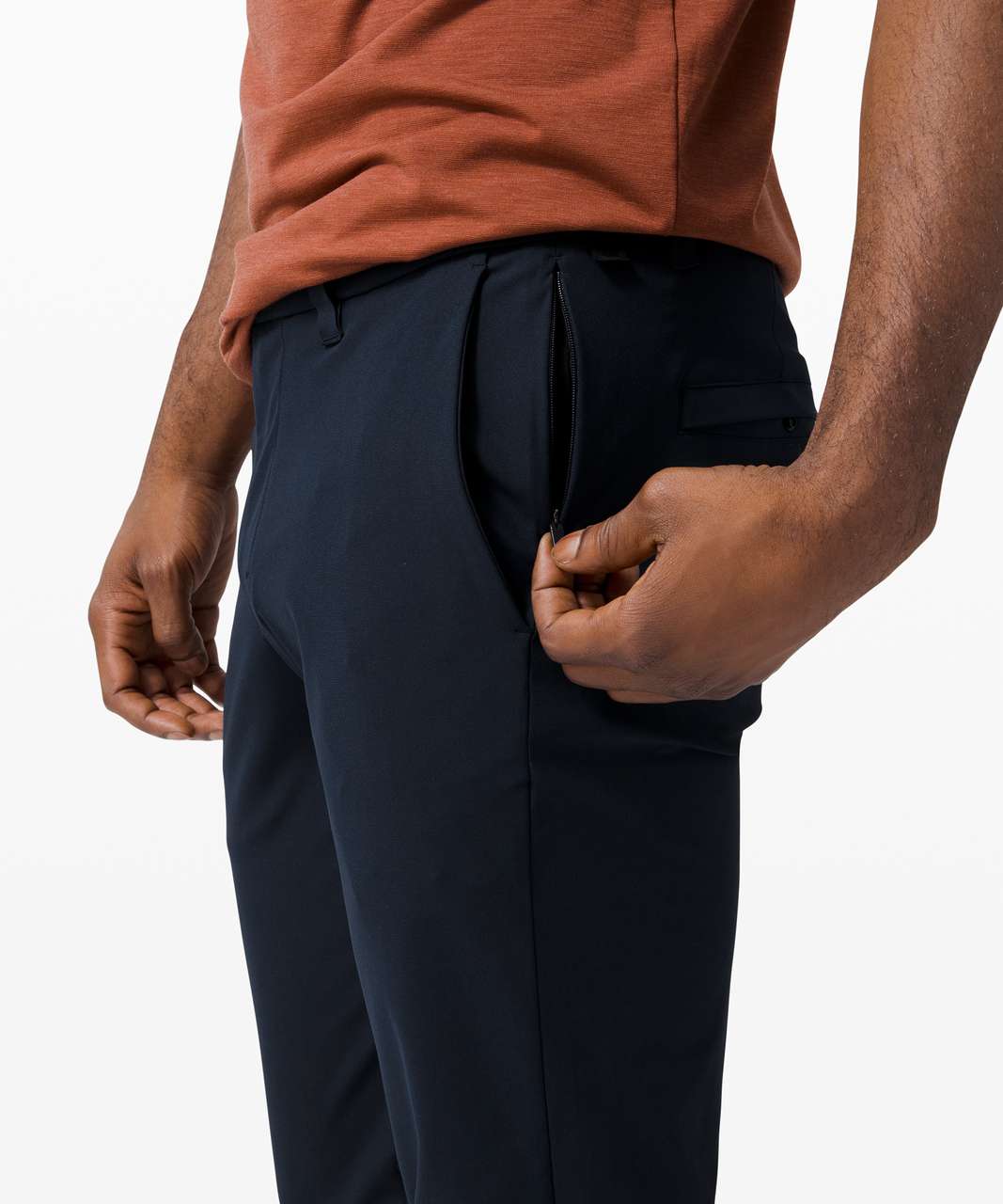 Lululemon Commission Pant Slim 34 *Warpstreme - True Navy (First Release)  - lulu fanatics