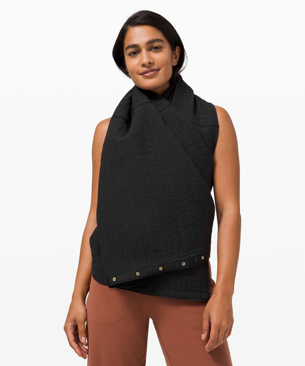 Lululemon Vinyasa Scarf *Quilt - Black