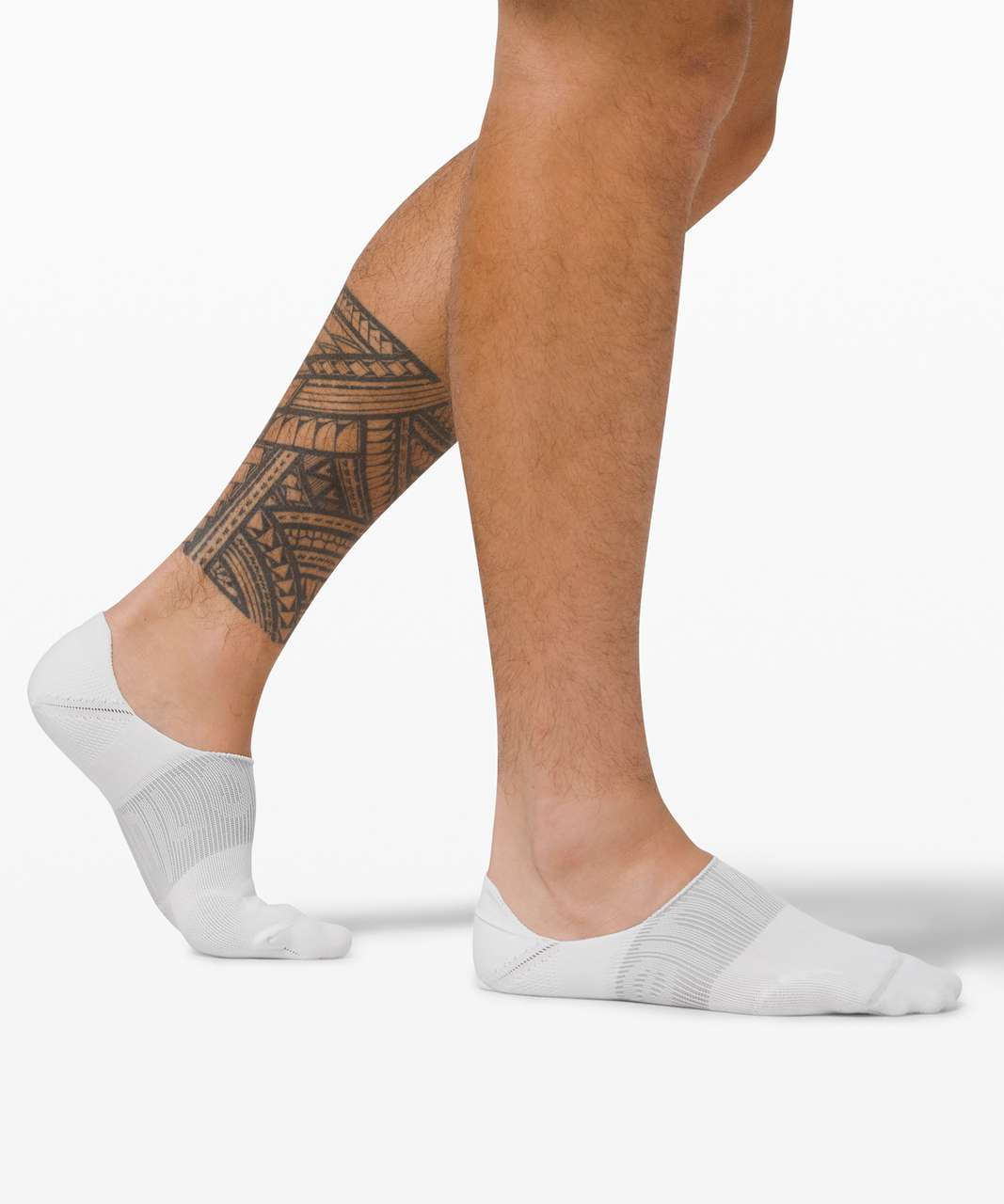 Lululemon Power Stride No-Show Sock with Active Grip *3 Pack - White