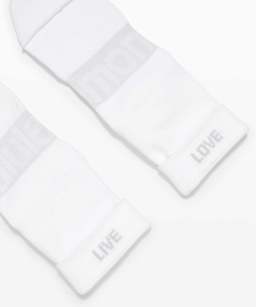 Lululemon Daily Stride Mid Crew Sock *3 Pack - White