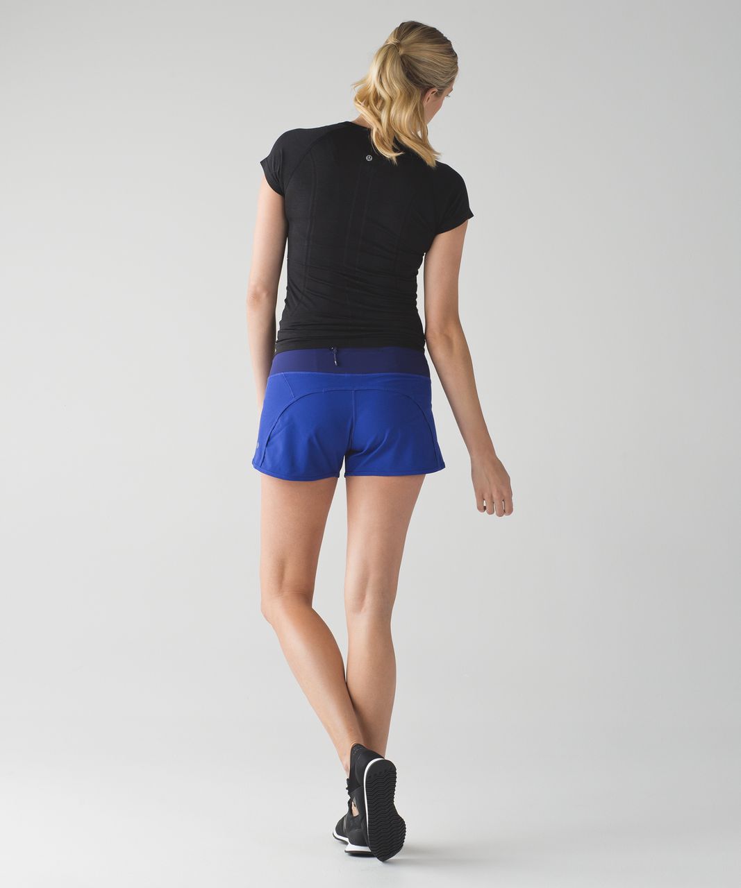 Lululemon Run Times Short Sapphire Blue / Emperor Blue, Women's