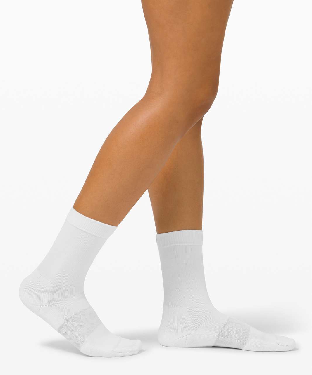 Lululemon Womens Daily Stride Crew Sock *Warm - Light Ivory - lulu